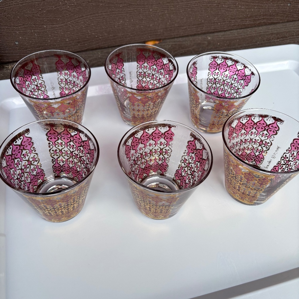 Vintage George Briard Lowball Rocks Glasses